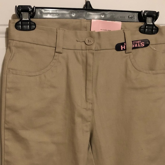 Chaps Bottoms Chaps Girls Approved School Wear R Khaki Nwt Poshmark